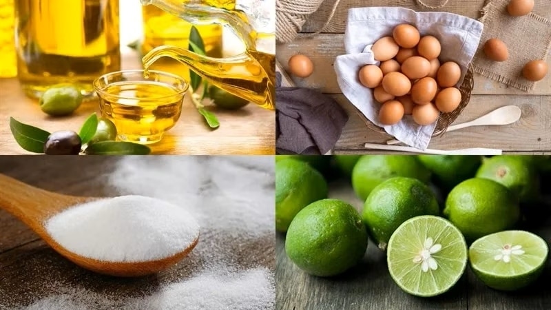 Nguyên liệu và dụng cụ làm sốt mayonnaise