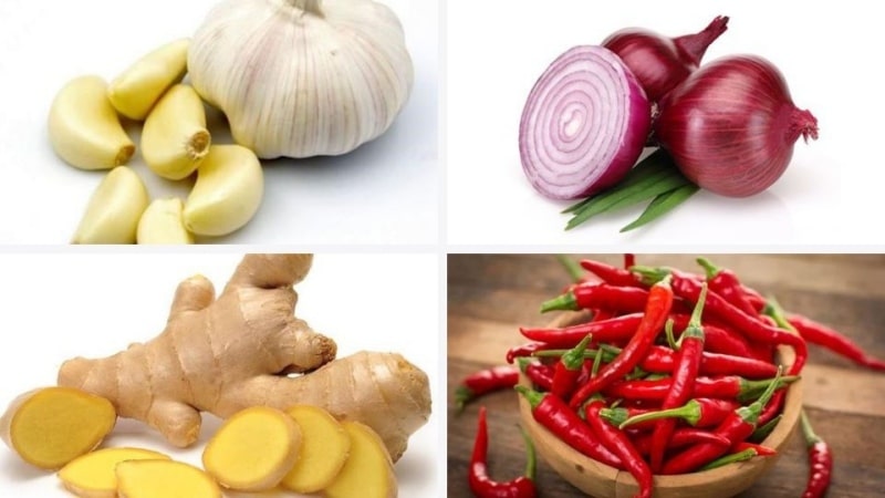 Nguyên liệu chuẩn để làm nước sốt Thái