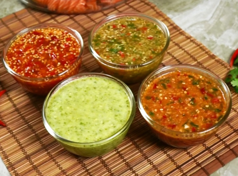 Nước sốt Thái chấm hải sản