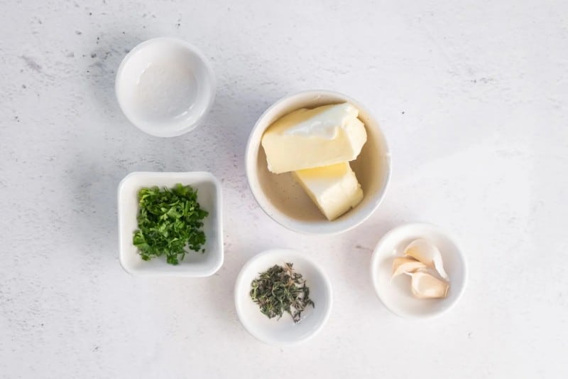 Nguyên liệu để làm sốt bơ tỏi 