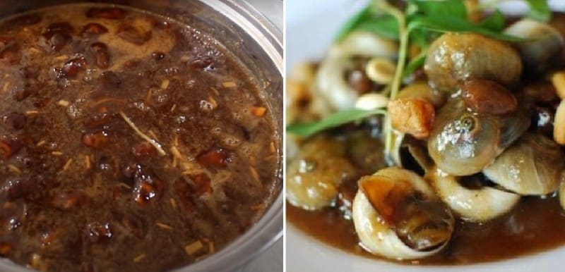 Món ốc xào me trong ẩm thực Việt Nam