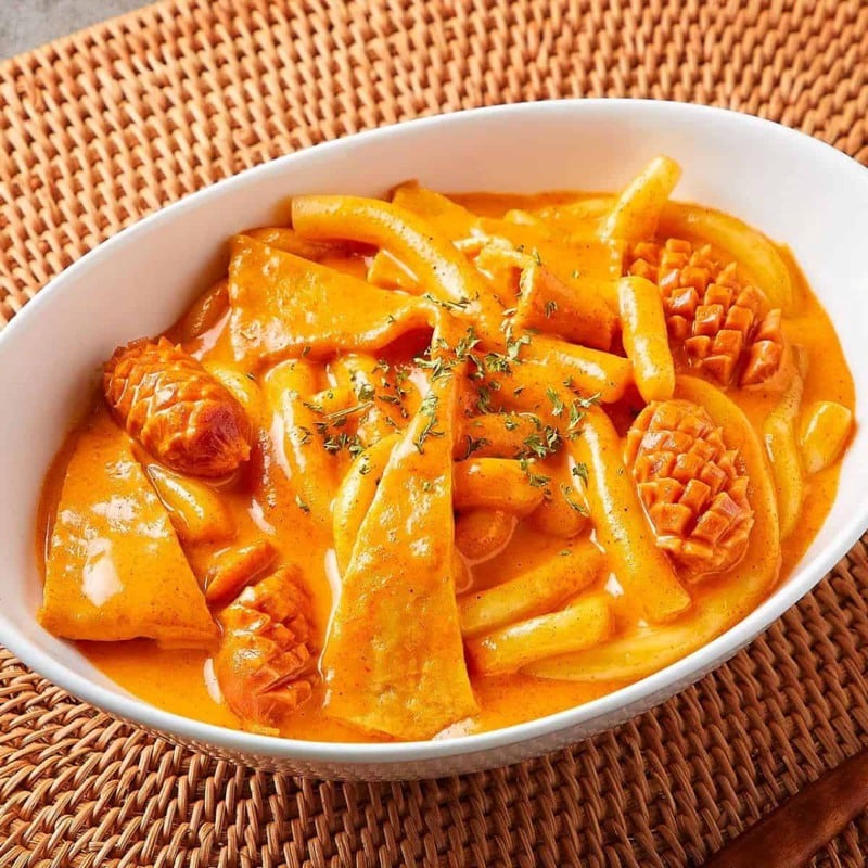 Công thức sốt Tokbokki kem Rose