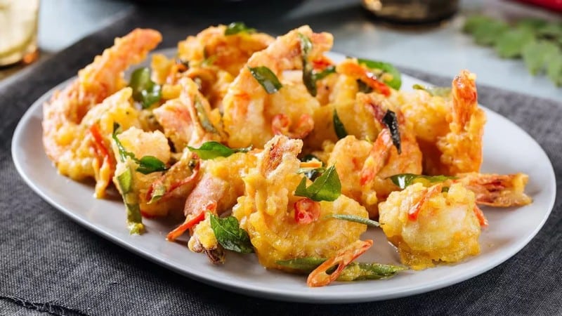 Sốt trứng muối kim sa