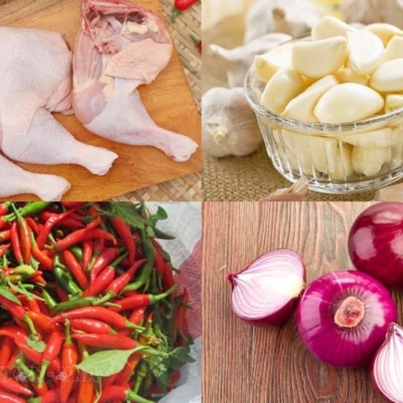 Chuẩn bị nguyên liệu