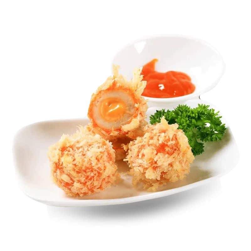 Công thức làm viên hải sản sốt mayonnaise