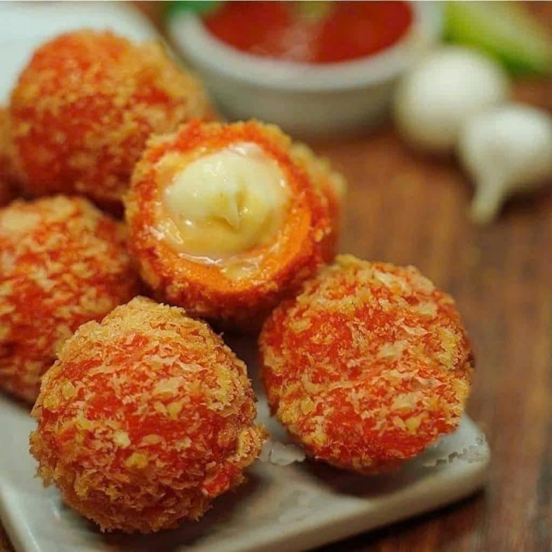 Món Cá Viên Sốt Mayonnaise Chiên Xù: Món Ngon Cho Bé