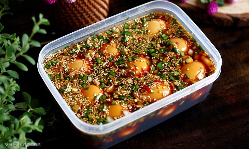 Cách làm trứng ngâm tương thơm ngon chuẩn vị Hàn Quốc